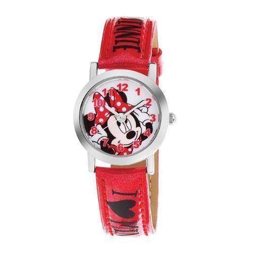 Image of Minnie Mouse rustfri stål Quartz Pige ur fra Club Time, DP140-K269